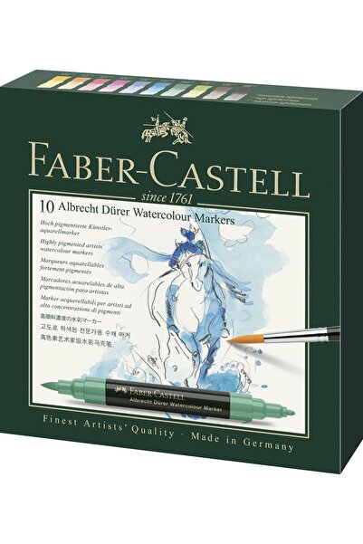Faber Castell SET DE 10 MARKERE SOLUBILE DE LA A.DURER FABER-CASTELL