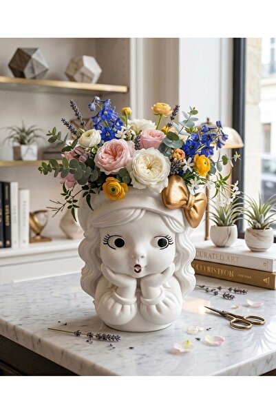 Ce'Den Vaza fetita "Miss Bow Red" #decoratiuni#cadouperfect#homedecor
