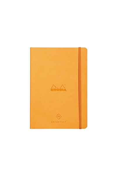 Rhodia Αχρονολόγητη ημερήσια διάταξη A5, Perpetual Orange