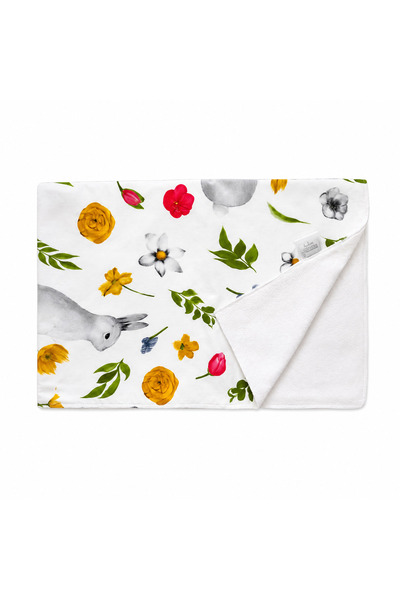 Pampy Compresă lavabilă absorbantă impermeabilă (50x70 cm), bumbac, alb (iepure)