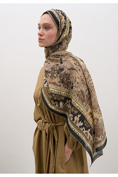 Freshscarfs Ariane Desen Şal Vizon