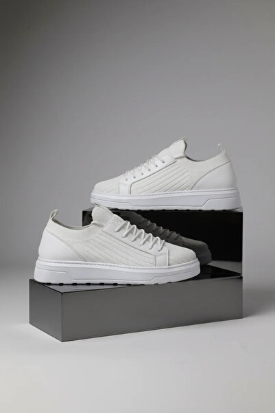 Men's Sports Shoes Knitted Knitwear Breathable Sneakers With Pusped Sole