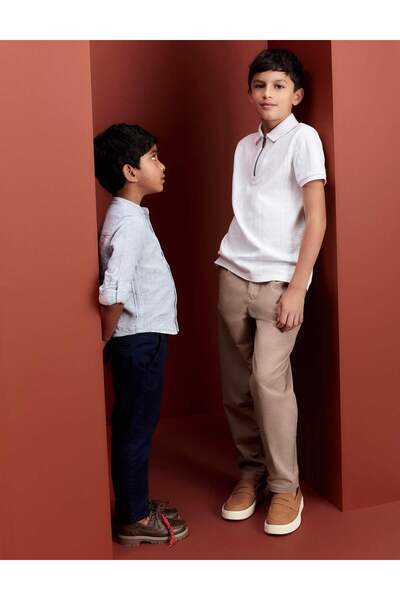Marks & Spencer Regular Fit Pamuklu Chino (2-8 Yaş)