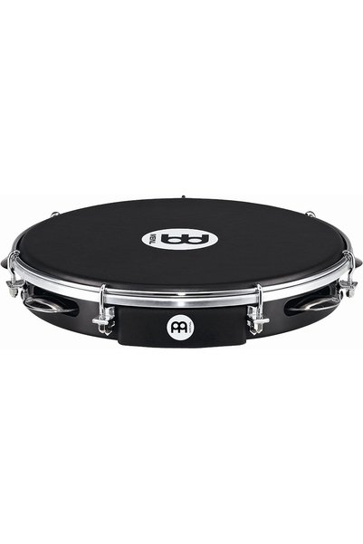 MEINL PA10ABS-BK-NH Pandeiro Napa Head 10'' Tamburin (Siyah)