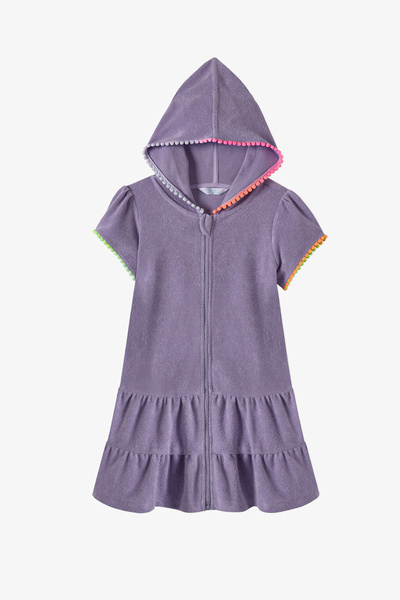Penti Lila Kız Çocuk Sweet Pastel Lilac Towel Kaftan