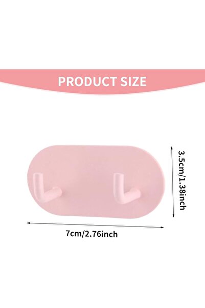 Arabest 4-Piece Adhesive Key Holder for Wall, Decorative Sticky Hooks for Key...