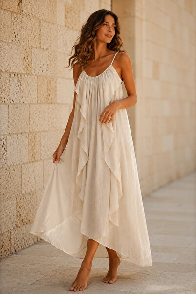 ABBRA Women's Strappy Summer Dress