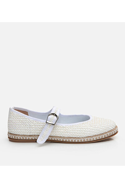 Hotiç Kadın Beyaz Espadril