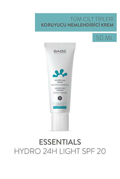 Babe Laboratorios BABE Hydro 24 Light SPF20 Cream 50 ml