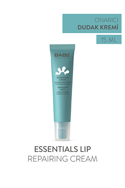 Babe Laboratorios Essentials Lip Repairing Cream 15ml - Onarıcı Dudak Bakım K...
