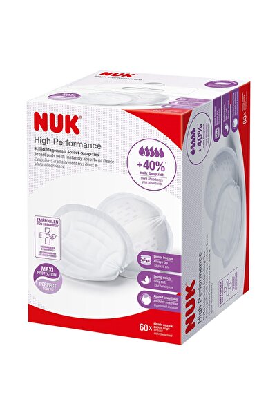 Nuk TAMPOANE SAN HIGH PERFORM 60 BUC/CUTIE (NUKTAMPSANHP60)