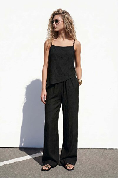 Sateen Set Leila - Negru