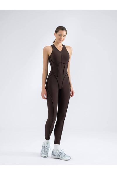 lismina Sculpt Line Askılı Spor Tayt Tulum