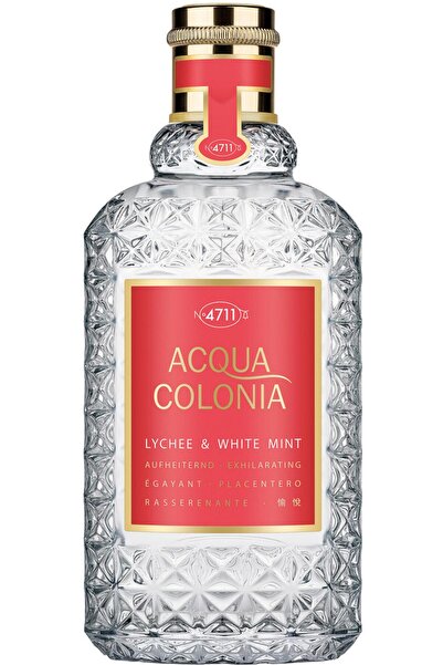 4711 Acqua Colonia Lychee & White Mint, Apă de colonie, Unisex, 170 ml