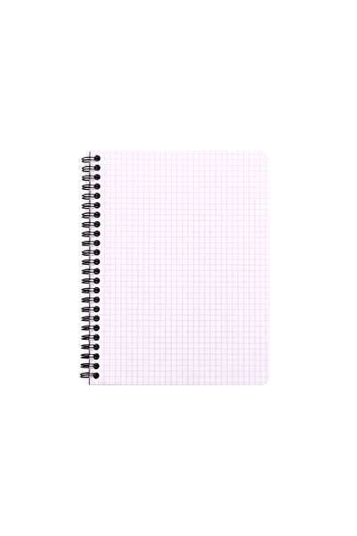 Rhodia A5+ spiral notebook 80 pages Clairefontaine Classic mathematics