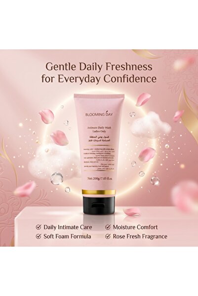 BLOOMING DAY غسول يومي للمنطقة الحساسة للنساء برائحة الورد المنعشة - منظف خار...