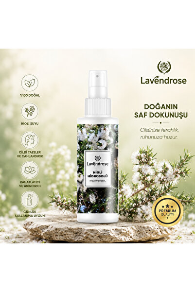 Lavendrose Genital Bölge Koku Önleyici Nioli Yağı Hidrosolü 100 ml (Nioli Suy...