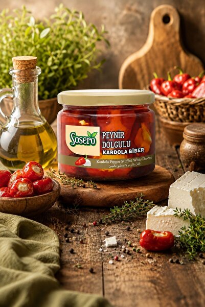 Sosero Peynir Dolgulu Kardola Biber 300 Cc Kahvaltılık