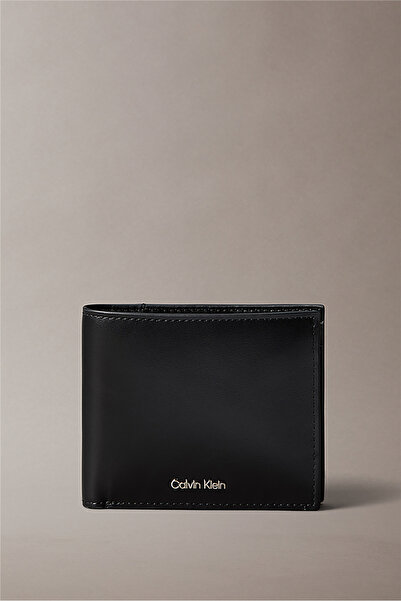 Calvin Klein Raised Billfold W/ C Erkek Cüzdan Siyah