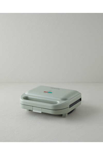 English Home TMK 5001 Mini Waffle ve Tost Makinesi 900W Yeşil