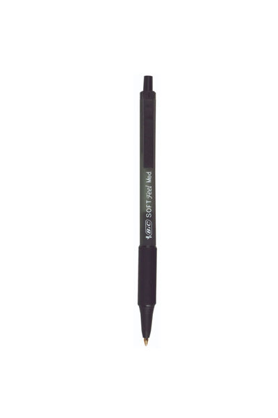 Bic Pix negru cu atingere moale și mecanism