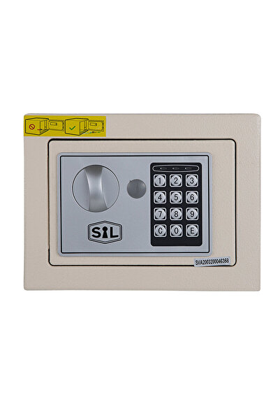 Smith & locke T17EF Elektronik Mini Kasa Krem
