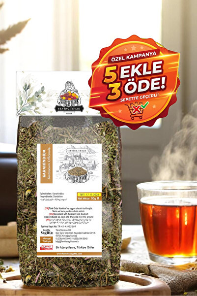 Organik Teyze Sevinç Teyze Karahindiba Çayı 50g - Hindiba, Radika, Dandelion Tea