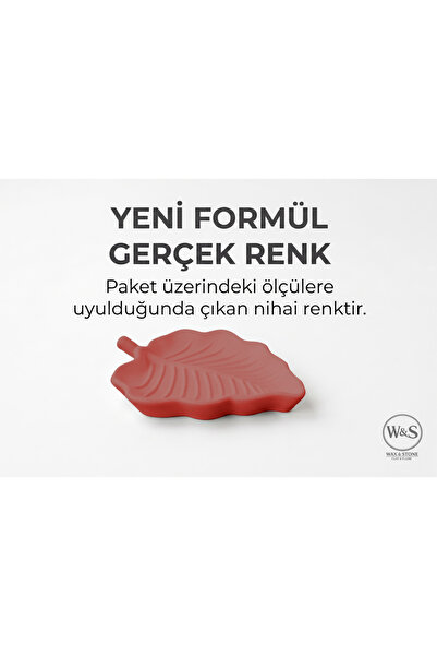 Wax&Stone ATELIER Kırmızı Toz Pigment (RAL 3020) Taş Tozu Beton Alçı Epoksi M...