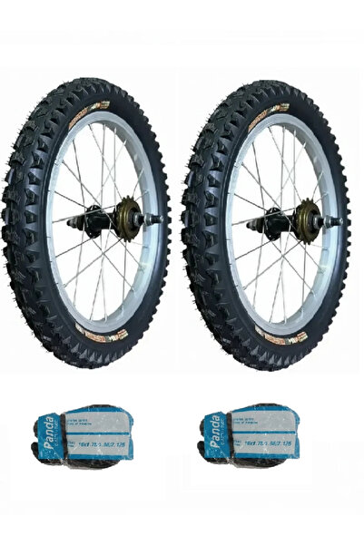 DIAMOND Mezoon 16x2.125 MTB Bisiklet Dış Lastiği X 2 Adet + Panda İç Lastik Seti