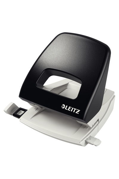 Leitz Perforator plastic 5005 NeXXt Series, 25 coli, negru