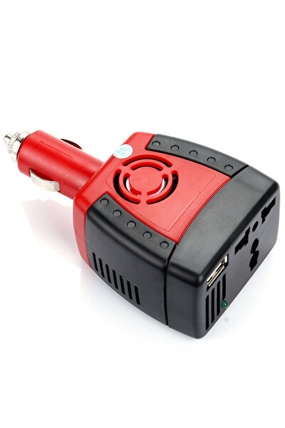Linomag Car power inverter, DC 12V to AC 220V, Linomag, 150W, EU/UK/USA/AU pl...
