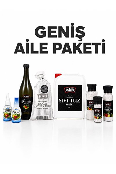 Dr.Salt 84 Mineralli Doğal Yemek Paketi