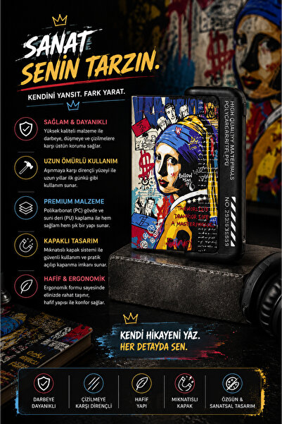 Zigver ıqos ıluma prime manyetik kapaklı desenli