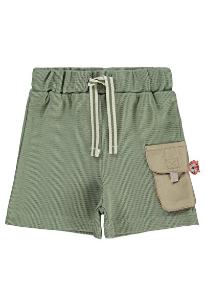 Civil Baby Cargo Pocket Shorts for 6-18 Months - Khaki