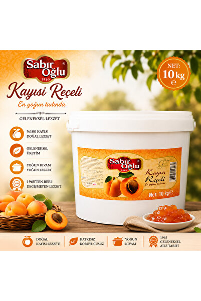 SABIROĞLU 10 Kg Reçel Pls Kova Kayısı