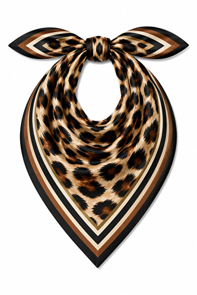 Mavi Masal Bandană eșarfă pentru femei cu model leopard