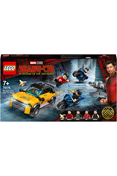 LEGO Supereroi - Evadarea din cele zece inele 76176, 321 de piese