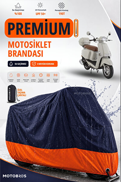 Motobros غطاء دراجة نارية من القماش المشمع من نوع Kuba 50 Virago، غطاء محرك م...
