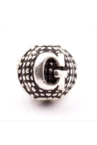 ZERO LAND Muratech 8 mm Metal Harf Metal Prayer Beads (93613) Letter -G