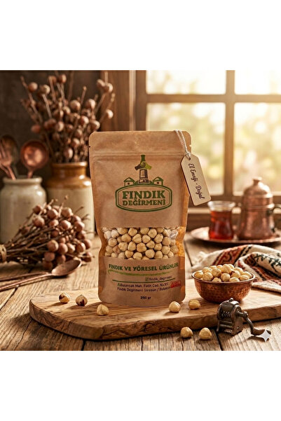 FINDIK DEĞİRMENİ GİRESUN YAĞLİ KAVRULMUŞ FINDIK 250 GR DOYPACK 2025 MAHSULÜ