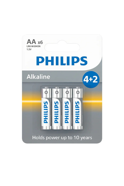 Philips Phılıps 4+2 kalem pil