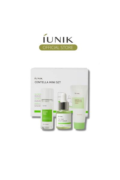 iUNIK IUNIK - Centella Mini Set (Toner + Sérum + Krém) - Cestovní sada kosmet...