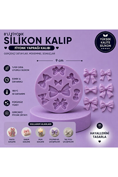 Dr.Paste Silikon Kalıp 8'li Fiyonk