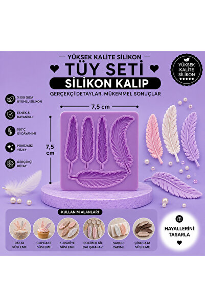 Dr.Paste Silikon Kalıp Tüy Seti