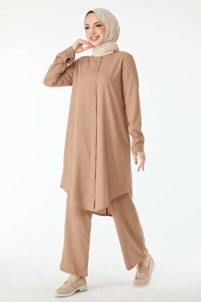 TOFİSA 13122-BEJ Tunik Pantolon