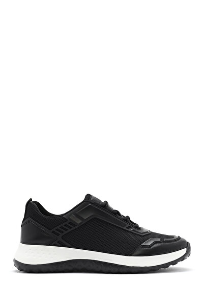 Derimod Erkek Siyah Bağcıklı Kalın Tabanlı Sneaker 25SFD69516F