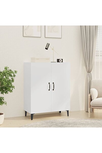 Concept Servantă, alb, 70x34x90 cm, lemn prelucrat