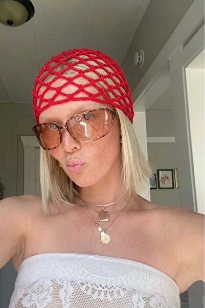keisy Hand Knitted Premium Mesh Bandana