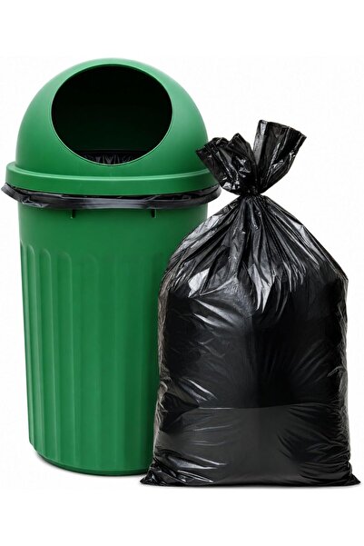Generic 60 Gallons Heavy Duty Black Trash Bags Roll 20 Bages 60X90CM– Tear Re...