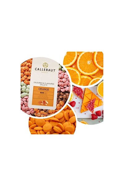 Callebaut Portakallı Drop Çikolata 2,5 Kg